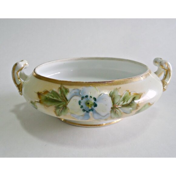 Nippon Serving Bowl Windmill & Royal Art China Candy Dish Hand Painted 1930's - Picture 2 of 7